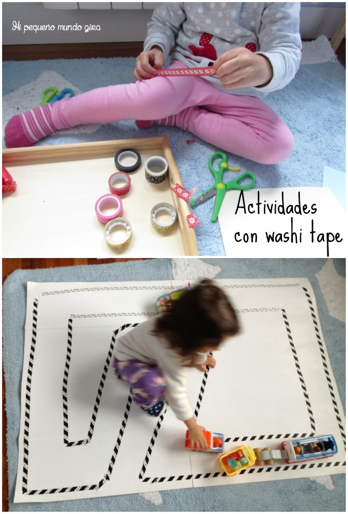 actividades con washi tape